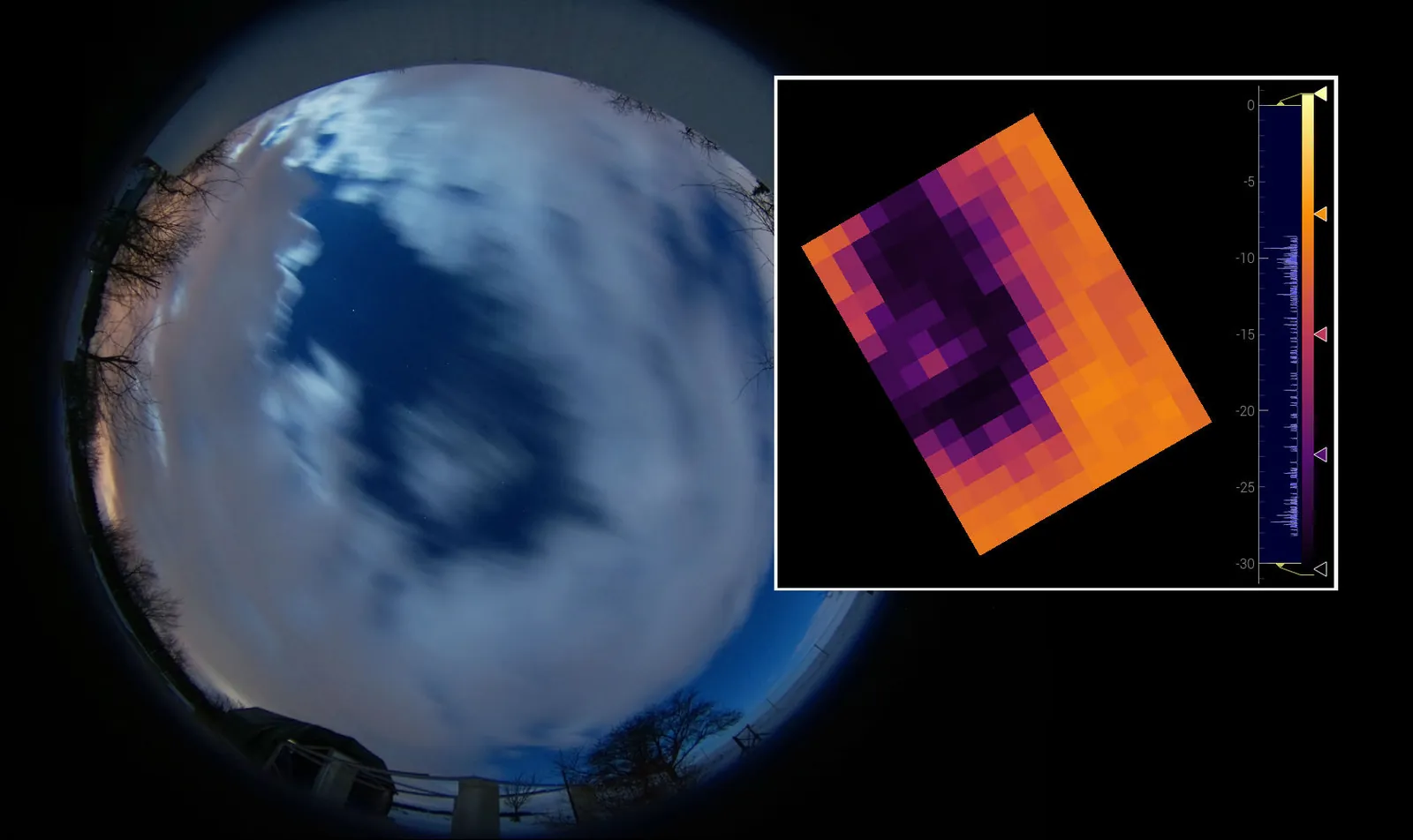 AMSKY cloud visualization